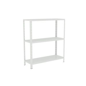 Estante Aço 3 Prateleiras Eaf007 Branco