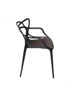 Cadeira Allegra Sala De Jantar Preto Ordesign