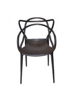 Cadeira Allegra Sala De Jantar Preto Ordesign