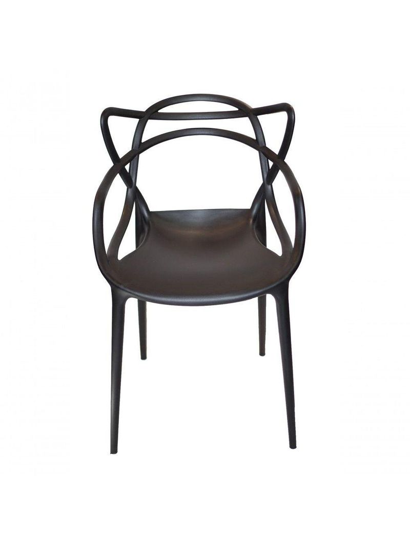 Cadeira Allegra Sala De Jantar Preto Ordesign
