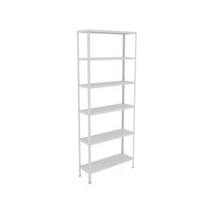 Estante Aço 6 Prateleiras Eaf013 Branco