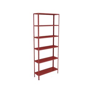 Estante Aço 6 Prateleiras Eaf013 Vermelho