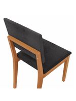 Par De Cadeiras Kappesberg Em Madeira Maciça Dora Boucle Chumbo