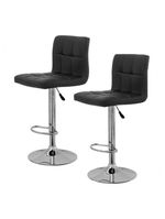 Kit 2 Banquetas Cozinha Bar Gomos Balcao Preta !!