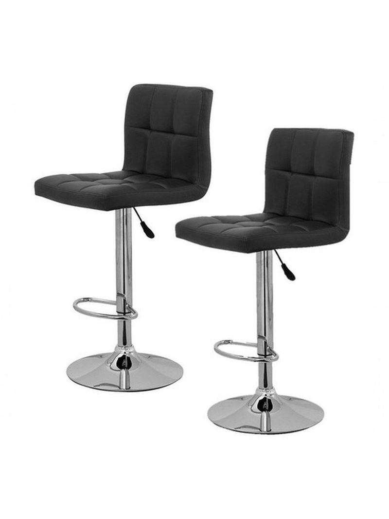 Kit 2 Banquetas Cozinha Bar Gomos Balcao Preta !!