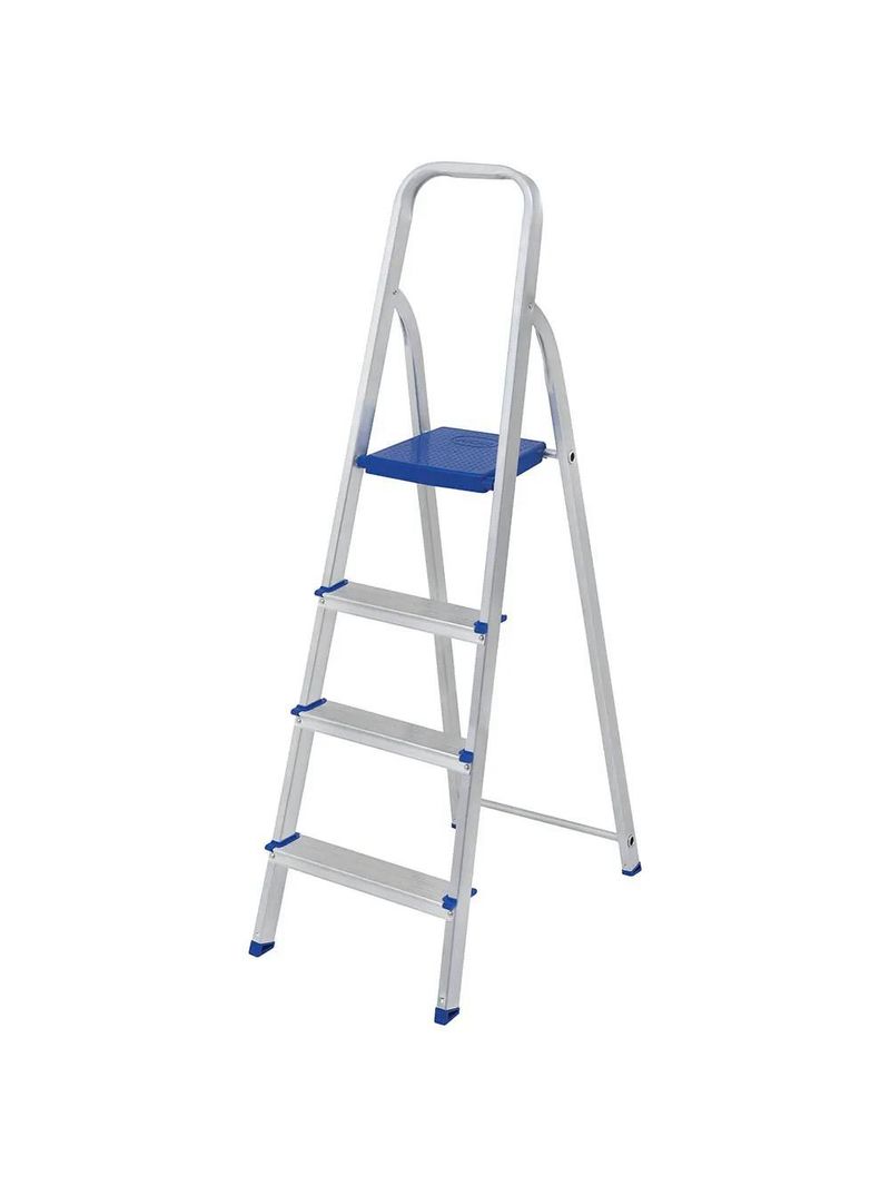 Escada Doméstica de Alumínio 4 Degraus MOR