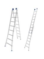 Escada de Alumínio Extensiva 2 x 8 Degraus 2,53 x 4,21 Metros MOR