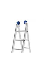 Escada de Alumínio Extensiva 2 x 8 Degraus 2,53 x 4,21 Metros MOR