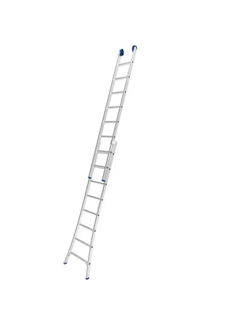 Escada de Alumínio Extensiva 2 x 8 Degraus 2,53 x 4,21 Metros MOR