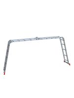 Escada Alumínio Articulada 20 Degraus 5,23 M 13 Posições EVALD