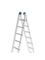 Escada de Alumínio Extensiva 2 x 10 Degraus 3,09 x 5,05 Metros MOR