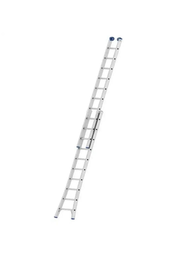 Escada de Alumínio Extensiva 2 x 10 Degraus 3,09 x 5,05 Metros MOR