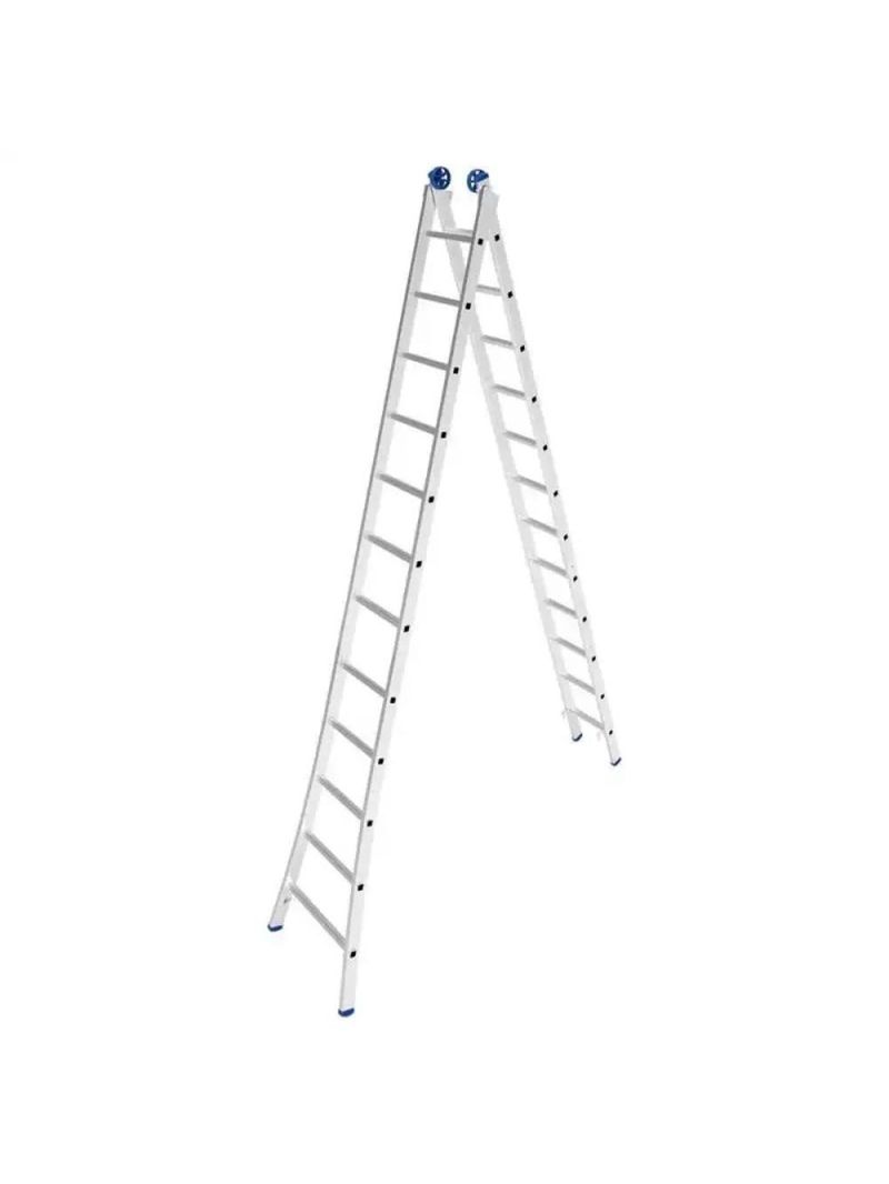 Escada de Alumínio Extensiva 2 x 12 Degraus 3,65 x 6,17 Metros MOR