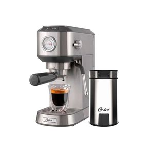 Kit Cafeteira Espresso Compacta E Moedor De Café Oster - 127v 127v