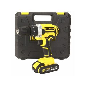 Parafusadeira Furadeira De Impacto 20v Com 2 Baterias Carregador Bivolt E Maleta Pfl-20b2 Lynus