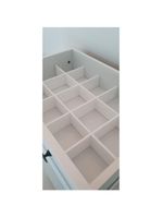 Cômoda 6 Gavetas Com Divisoria Ditália Dm-217 Branco