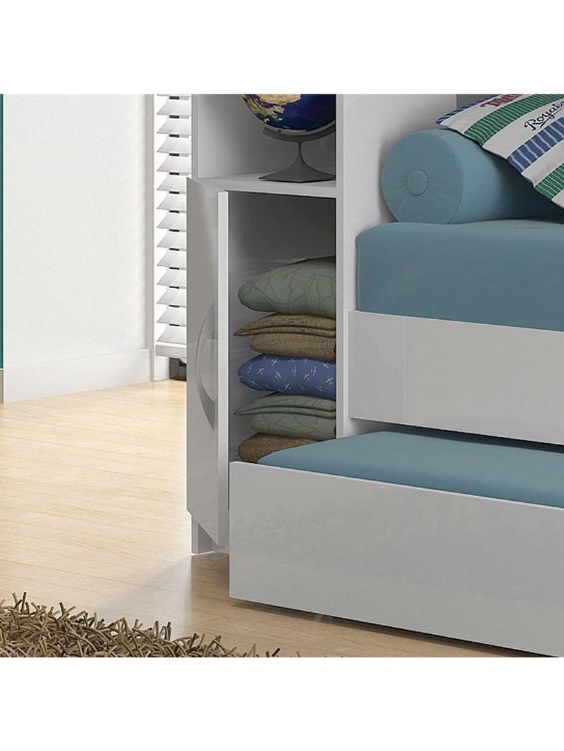 Beliche Cama Aux C/ 3 Colchões Ditália Treliche Cm-15