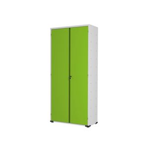 Armário Aço Escritório Fechadura 3 Prateleiras Ea301 Verde