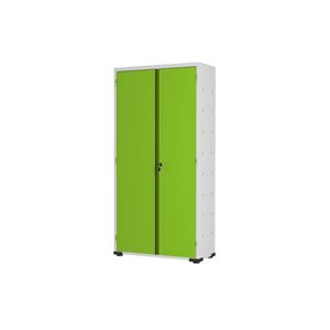 Armário Aço Escritório Fechadura 3 Prateleiras Ea303 Verde
