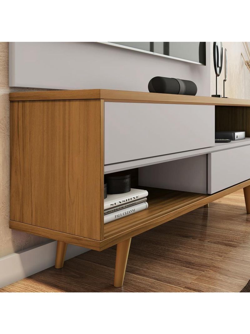 Conjunto Para Sala Rack E Painel De Tv