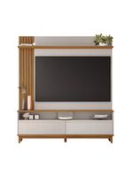 Estante Home Nt1335 Para Tv Até 65" Of White Tx/freijó Trend Notável Móveis Off White Tx/freijó Trend