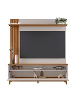 Estante Home Nt1335 Para Tv Até 65" Of White Tx/freijó Trend Notável Móveis Off White Tx/freijó Trend