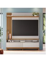 Estante Home Nt1335 Para Tv Até 65" Of White Tx/freijó Trend Notável Móveis Off White Tx/freijó Trend