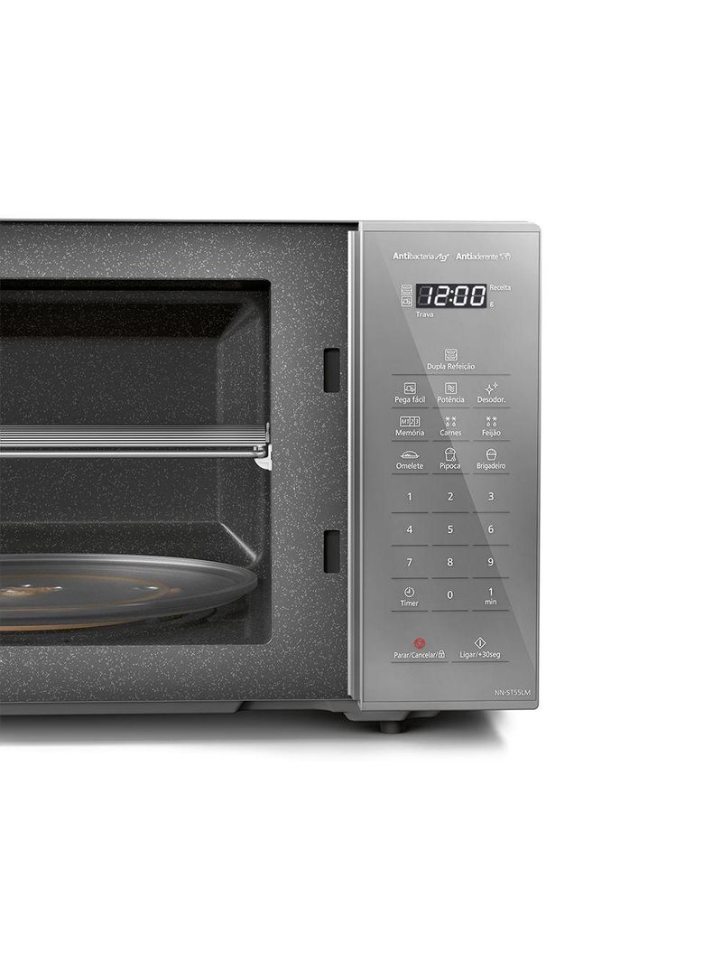 Micro-ondas Panasonic Dupla Refeição 27L  - ST55LMRU 220V