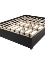 Base Cama Box Casal Imperatriz com Pés – Preto | Viero