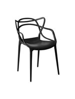 Kit 10 Cadeiras Allegra Sala De Jantar Preto