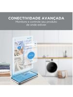 Lava e Seca Midea 11KG Branca Slim HealthGuard Conectada Branca MF201D110WB/WK-02 220V