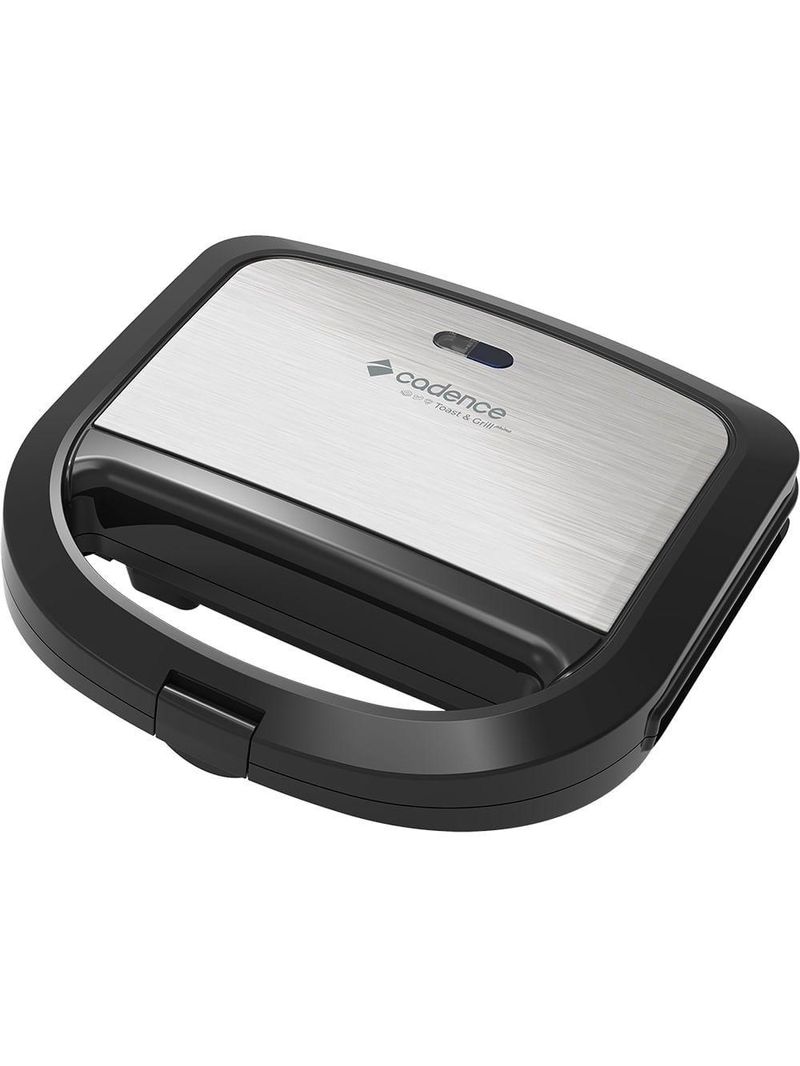 Sanduicheira Elétrica Cadence Toast & Grill Prime Inox 110V