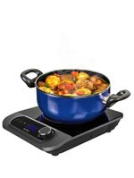 Kit Blender Zoop Sport Inox E Cooktop Por Indução Cadence 110V