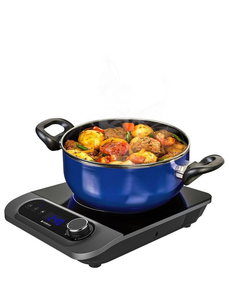 Kit Blender Zoop Sport Inox E Cooktop Por Indução Cadence 110V