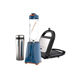 Kit Blender Zoop Sport Inox E Sanduicheira Prime Cadence 110V