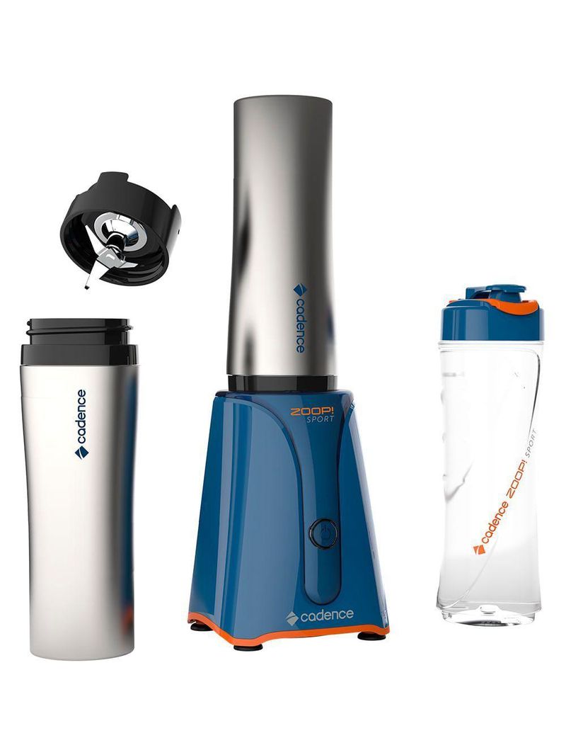 Kit Blender Zoop Sport Inox E Sanduicheira Prime Cadence 110V