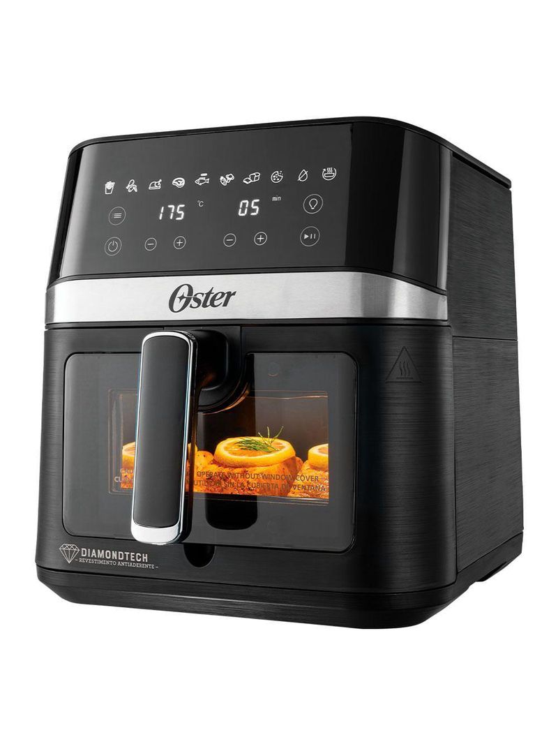 Fritadeira Oster DiamondTech 6L Com Visor Transparente – 220V