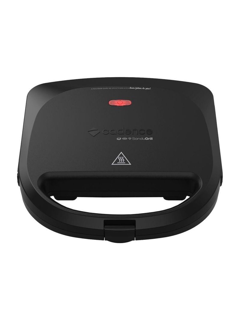 Sanduicheira Elétrica Cadence Sandugrill Preta 220V