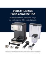 Cafeteira Espresso Oster Nova Primalatte Inox 220V