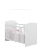 Berço Com Colchão Incluso Certificado Inmetro Olaf Plus Multimóveis Branco Neve