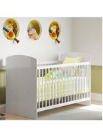 Berço Com Colchão Incluso Certificado Inmetro Olaf Plus Multimóveis Branco Neve