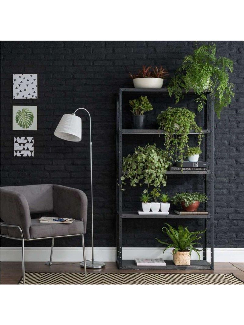 Estante Aço 5 Prateleiras Eaf005 Preta