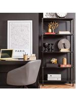 Estante Aço 5 Prateleiras Eaf005 Preta