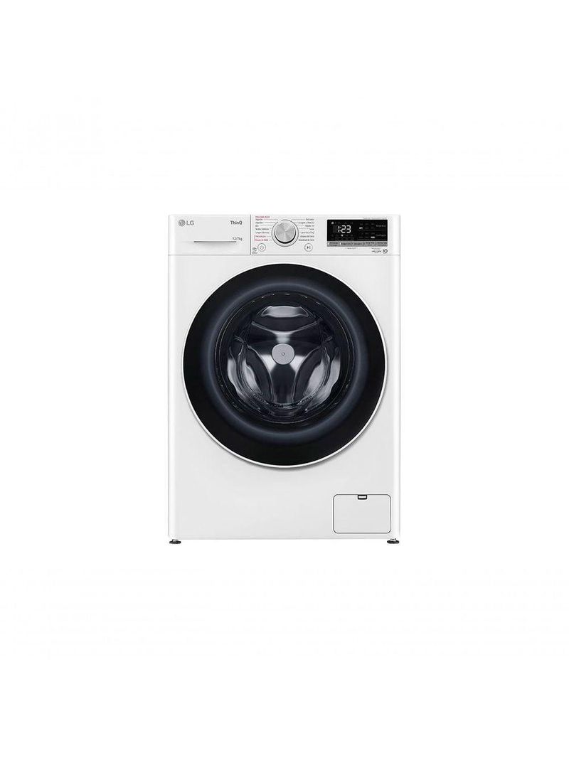 Lava e Seca Smart LG VC4 12kg Branca com Inteligência Artificial AI DD CV5012WC4A – 220V
