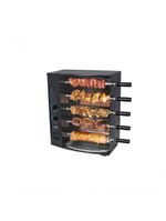 Churrasqueira Rotativa 5 Espetos 56 Cm Gás Glp Bivolt Arke
