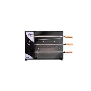 Churrasqueira Assador A Gás Gn Rotativa Elétrica 55 Cm Aço Carbono Infravermelho Vitta3 220v - Arke