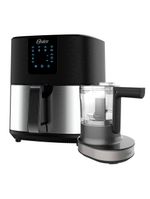 Kit Black Inox Fritadeira E Processador Oster - 220v