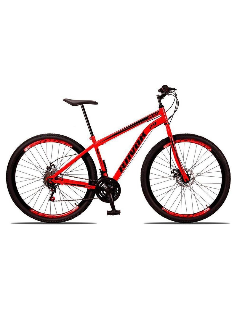 Bicicleta Bike Aço 21 Marchas Vel Aro 29 Ferrari