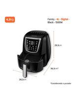 Fritadeira Sem Óleo Air Fryer 4 Litros AFN-40-DI Mondial - 127V/60Hz