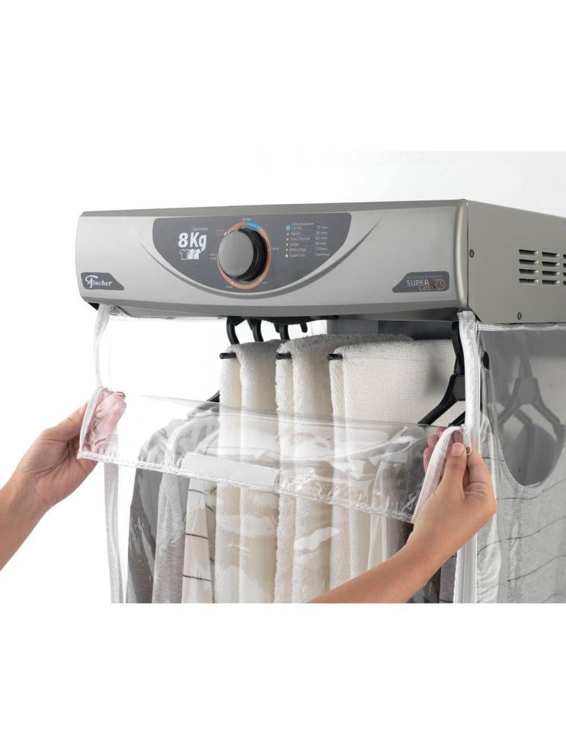 Secadora Fischer Super Ciclo 8 Kg Silver 220V (28200-63978)